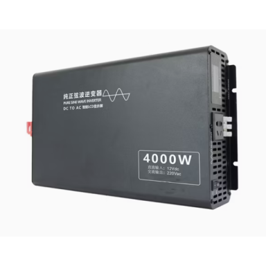 Switching voltage inverter | 12V DC → 220V AC | 4000 W | LCD display | aluminum housing | IPS-PI4000-212 Switching voltage inverter | 12V DC → 220V AC | 4000 W | LCD display | aluminum housing | IPS-PI4000-212