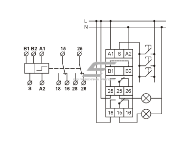 Modulinė impulsinė relė su atmintimi | 2С/О | 10A | 24-240VAC/DC | DIN | Promfactor Baltic | FRT25 2 | 4772151003143 2 Modulinė impulsinė relė su atmintimi | 2С/О | 10A | 24-240VAC/DC | DIN | Promfactor Baltic | FRT25 2 | 4772151003143 2