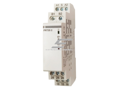 Modulinė impulsinė relė su atmintimi | 2С/О | 10A | 24-240VAC/DC | DIN | Promfactor Baltic | FRT25 2 | 4772151003143 Modulinė impulsinė relė su atmintimi | 2С/О | 10A | 24-240VAC/DC | DIN | Promfactor Baltic | FRT25 2 | 4772151003143