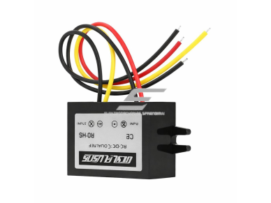 Impulsinis DC-DC įtampos keitiklis | 24 V – 12 V | 5 A | 60 W | 46 x 32 x 18 mm Impulsinis DC-DC įtampos keitiklis | 24 V – 12 V | 5 A | 60 W | 46 x 32 x 18 mm