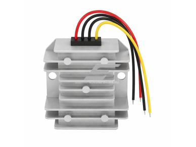 Impulsinis DC-DC įtampos keitiklis | 12 / 24 V – 5 V | 5 A | 25 W | neizoliuotas | 66 x 57 x 22 mm Impulsinis DC-DC įtampos keitiklis | 12 / 24 V – 5 V | 5 A | 25 W | neizoliuotas | 66 x 57 x 22 mm