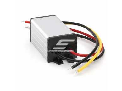 Impulsinis DC-DC įtampos keitiklis | 12 / 24 V – 5 V | 5 A | 25 W | 44 x 24.5 x 20 mm Impulsinis DC-DC įtampos keitiklis | 12 / 24 V – 5 V | 5 A | 25 W | 44 x 24.5 x 20 mm