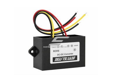 Impulsinis DC-DC įtampos keitiklis | 12 V – 24 V | 5 A | 120 W | 58 x 40 x 22 mm Impulsinis DC-DC įtampos keitiklis | 12 V – 24 V | 5 A | 120 W | 58 x 40 x 22 mm