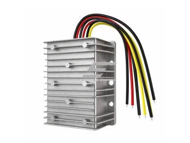 Impulsinis DC-DC įtampos keitiklis | 12 V – 24 V | 25 A | 600 W | neizoliuotas | 125 x 105 x 52 mm Impulsinis DC-DC įtampos keitiklis | 12 V – 24 V | 25 A | 600 W | neizoliuotas | 125 x 105 x 52 mm