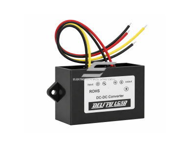 Impulsinis DC-DC įtampos keitiklis | 12 V – 36 V | 1 A | 36 W | 58 x 40 x 22 mm Impulsinis DC-DC įtampos keitiklis | 12 V – 36 V | 1 A | 36 W | 58 x 40 x 22 mm
