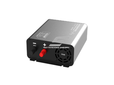 Impulsinis įtampos keitiklis | 24V DC → 220V AC | 600 W | LCD ekranas | aliuminio korpusas | IPS-PI600-224 1