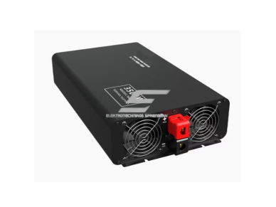 Impulsinis įtampos keitiklis | 12V DC → 220V AC | 3500 W | LCD ekranas | aliuminio korpusas | IPS-PI3500-212 Impulsinis įtampos keitiklis | 12V DC → 220V AC | 3500 W | LCD ekranas | aliuminio korpusas | IPS-PI3500-212