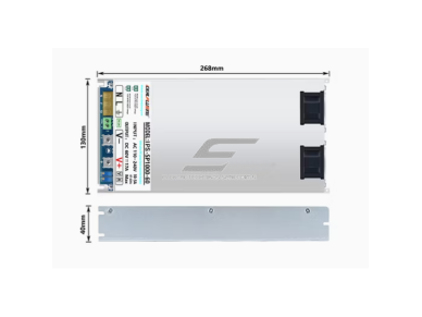Impulsinis maitinimo šaltinis | 24 V DC | 1000 W | 42 A | AC → DC | metalinis korpusas | IPS-PFC1000-24 2 Impulsinis maitinimo šaltinis | 24 V DC | 1000 W | 42 A | AC → DC | metalinis korpusas | IPS-PFC1000-24 2