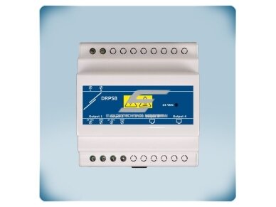 Impulsinis maitinimo šaltinis | 24VDC | 40W | 1,67A | 85-264VAC | RJ45 Power over Modbus | IP30 | DIN bėgeliui | Sentera Controls | DRPS8-24-40