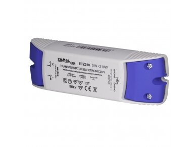 Maitinimo šaltinis | LED | 0-210W | IP20 | Zamel | ETZ210 Maitinimo šaltinis | LED | 0-210W | IP20 | Zamel | ETZ210