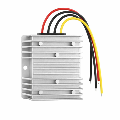 Switching DC–DC voltage converter | 12 / 24 V – 5 V | 10 A | 50 W | non-isolated | 74 x 74 x 32 mm Switching DC–DC voltage converter | 12 / 24 V – 5 V | 10 A | 50 W | non-isolated | 74 x 74 x 32 mm
