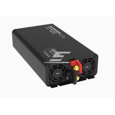 Impulsspinge muundur | 72V DC → 220V AC | 2000 W | LCD-ekraan | alumiiniumkorpus | IPS-PI2000-272 Impulsspinge muundur | 72V DC → 220V AC | 2000 W | LCD-ekraan | alumiiniumkorpus | IPS-PI2000-272