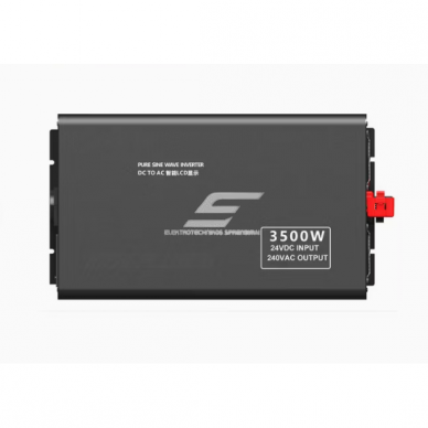 Impulsowa przetwornica napięcia | 60V DC → 220V AC | 3500 W | wyświetlacz LCD | obudowa aluminiowa | IPS-PI3500-260 2