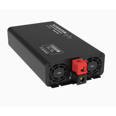 Impulsspinge muundur | 48V DC → 220V AC | 1000 W | LCD-ekraan | alumiiniumkorpus | IPS-PI1000-248