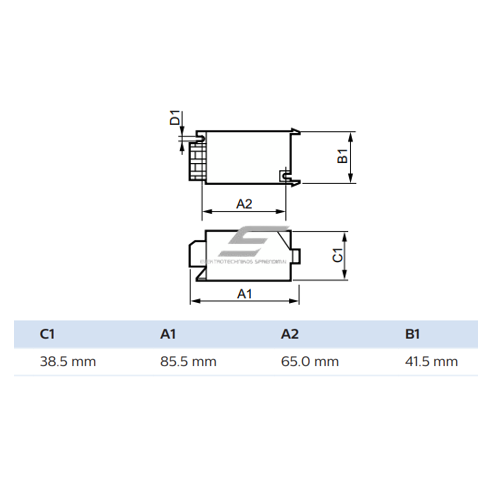 Elektroniczny starter do lamp | zapłonnik | 100–600W | 220–240V | SN 58 Philips 2 Elektroniczny starter do lamp | zapłonnik | 100–600W | 220–240V | SN 58 Philips 2