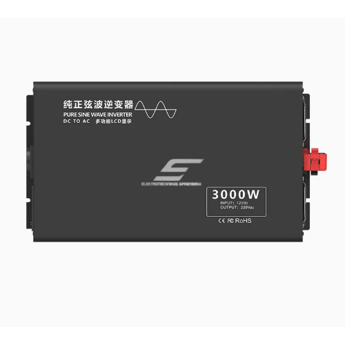 Impulsspinge muundur | 48V DC → 220V AC | 3000 W | LCD-ekraan | alumiiniumkorpus | IPS-PI3000-248 2