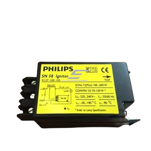 Elektroniczny starter do lamp | zapłonnik | 100–600W | 220–240V | SN 58 Philips 1 Elektroniczny starter do lamp | zapłonnik | 100–600W | 220–240V | SN 58 Philips 1