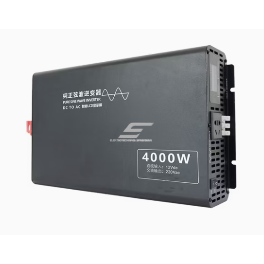 Impulsowa przetwornica napięcia | 36V DC → 220V AC | 4000 W | wyświetlacz LCD | obudowa aluminiowa | IPS-PI4000-236 1 Impulsowa przetwornica napięcia | 36V DC → 220V AC | 4000 W | wyświetlacz LCD | obudowa aluminiowa | IPS-PI4000-236 1