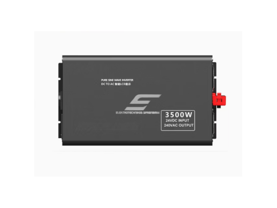 Impulsinis įtampos keitiklis | 84V DC → 220V AC | 3500 W | LCD ekranas | aliuminio korpusas | IPS-PI3500-284 2
