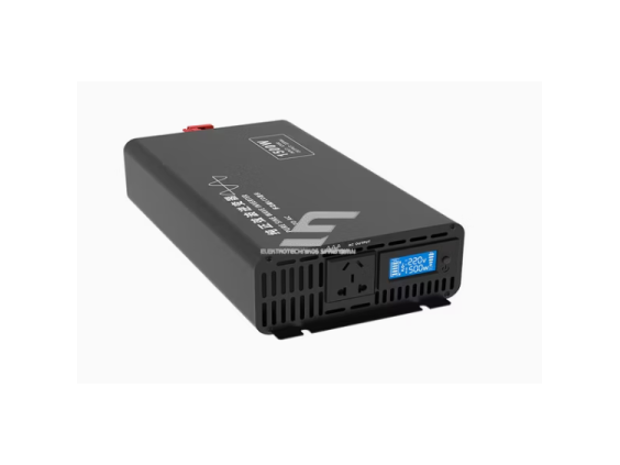 Impulsinis įtampos keitiklis | 60V DC → 220V AC | 1500 W | LCD ekranas | aliuminio korpusas | IPS-PI1500-260 1
