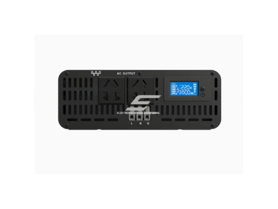 Impulsinis įtampos keitiklis | 84V DC → 220V AC | 3500 W | LCD ekranas | aliuminio korpusas | IPS-PI3500-284 1