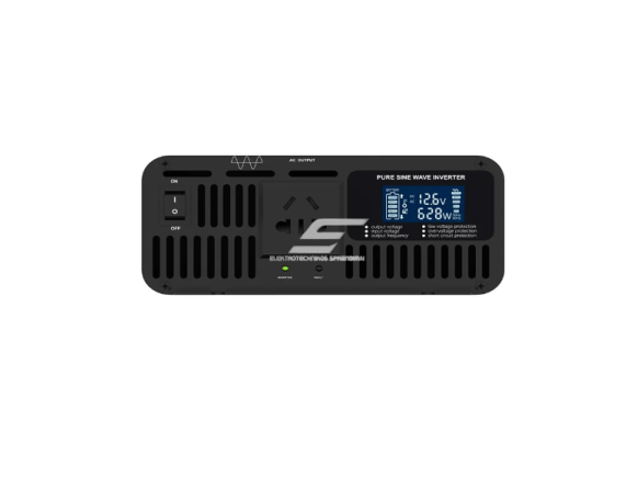 Impulsinis įtampos keitiklis | 48V DC → 220V AC | 600 W | LCD ekranas | aliuminio korpusas | IPS-PI600-248 3 Impulsinis įtampos keitiklis | 48V DC → 220V AC | 600 W | LCD ekranas | aliuminio korpusas | IPS-PI600-248 3