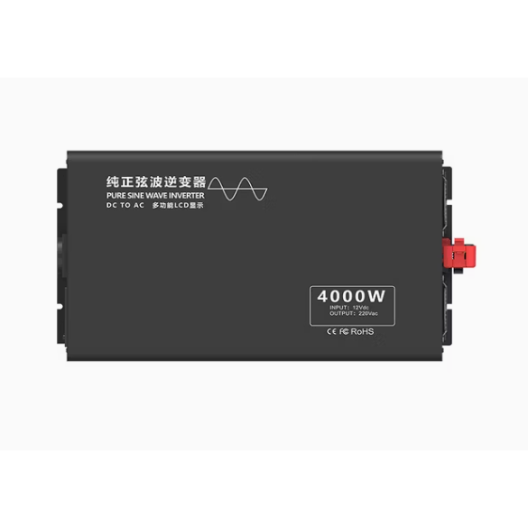 Impulsowa przetwornica napięcia | 72V DC → 220V AC | 4000 W | wyświetlacz LCD | obudowa aluminiowa | IPS-PI4000-272 2