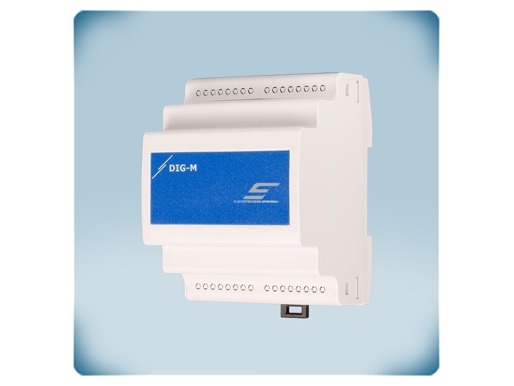 Interneto modulis SenteraWeb | Ethernet/Wi-Fi | 2×Modbus RTU | 24VDC PoM | DIN bėgelis | IP20 | Sentera Controls | DIG-M-2