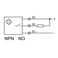 Inductive proximity sensor | 5mm | 17x17x28mm | 10-30VDC | NO | NPN | flush mount | IP67 2 Inductive proximity sensor | 5mm | 17x17x28mm | 10-30VDC | NO | NPN | flush mount | IP67 2