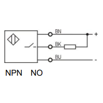 Inductive proximity sensor | 2mm | 6,5x40mm | 10-30VDC | NO | NPN | flush mount | IP67 2 Inductive proximity sensor | 2mm | 6,5x40mm | 10-30VDC | NO | NPN | flush mount | IP67 2
