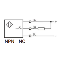 Inductive proximity sensor | 5mm | 17x17x28mm | 10-30VDC | NC | NPN | flush mount | IP67 2 Inductive proximity sensor | 5mm | 17x17x28mm | 10-30VDC | NC | NPN | flush mount | IP67 2