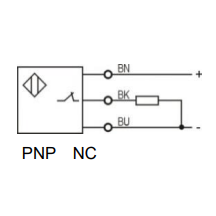 Inductive proximity sensor | 8mm | 10x18x30mm | 10-30VDC | NC | PNP | non-flush mount | IP67 2 Inductive proximity sensor | 8mm | 10x18x30mm | 10-30VDC | NC | PNP | non-flush mount | IP67 2