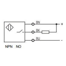 Induktiivne lähedusandur | 4mm | M12 | 10-30VDC | NO | NPN | süvistatav paigaldus | IP67 2 Induktiivne lähedusandur | 4mm | M12 | 10-30VDC | NO | NPN | süvistatav paigaldus | IP67 2