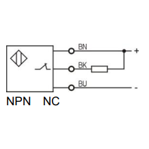 Inductive proximity sensor | 8mm | M18 | 10-30VDC | NC | NPN | non-flush mount | IP67 2 Inductive proximity sensor | 8mm | M18 | 10-30VDC | NC | NPN | non-flush mount | IP67 2