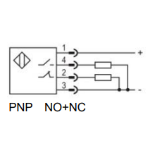 Induktīvais tuvuma sensors | 22mm | M30 | 10-30VDC | NO+NC | PNP | neiegrimstoša montāžā | M12 | IP67 2