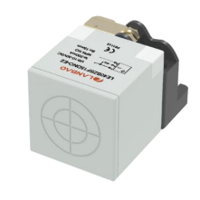 Induktiivne lähedusandur | 40mm | 40x40x66mm | 10-30VDC | NO | PNP | mitte-süvistatav paigaldus | M12 | IP67 Induktiivne lähedusandur | 40mm | 40x40x66mm | 10-30VDC | NO | PNP | mitte-süvistatav paigaldus | M12 | IP67