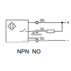 Induktīvais tuvuma sensors | 15mm | M30 | 10-30VDC | NO | NPN | iebūvēts montāžā | 2m kabelis | niķeļa-varš korpuss | IP67 2 Induktīvais tuvuma sensors | 15mm | M30 | 10-30VDC | NO | NPN | iebūvēts montāžā | 2m kabelis | niķeļa-varš korpuss | IP67 2
