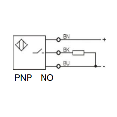 Inductive proximity sensor | 1,5mm | 6,5x40mm | 10-30VDC | NO | PNP | flush mount | IP67 2