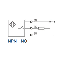 Induktīvais tuvuma sensors | 20mm | M18 | 10-30VDC | NO | NPN | neiegrimstoša montāžā | IP67 2 Induktīvais tuvuma sensors | 20mm | M18 | 10-30VDC | NO | NPN | neiegrimstoša montāžā | IP67 2