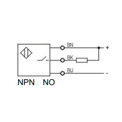 Inductive proximity sensor | 5mm | 10x18x30mm | 10-30VDC | NO | NPN | flush mount | IP67 2 Inductive proximity sensor | 5mm | 10x18x30mm | 10-30VDC | NO | NPN | flush mount | IP67 2