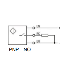 Inductive proximity sensor | 2mm | 6,5x40mm | 10-30VDC | NO | PNP | flush mount | IP67 2 Inductive proximity sensor | 2mm | 6,5x40mm | 10-30VDC | NO | PNP | flush mount | IP67 2