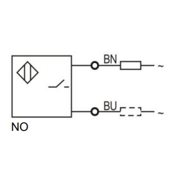 Inductive proximity sensor | 15mm | M30 | 20-250VAC | NO | non-flush mount | IP67 2