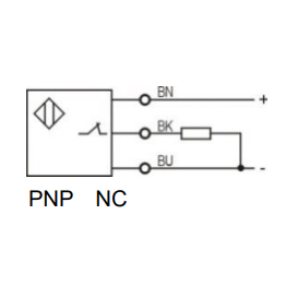 Inductive proximity sensor | 8mm | M18 | 10-30VDC | NC | PNP | non-flush mount | IP67 2 Inductive proximity sensor | 8mm | M18 | 10-30VDC | NC | PNP | non-flush mount | IP67 2