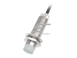 Induktyvinis artumo jutiklis | 8mm | M18 | 20-250VAC | NO | paviršinis | 2m kabelis | IP67