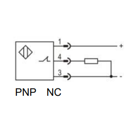 Inductive proximity sensor | 4mm | M8 | 10-30VDC | NC | PNP | non-flush mount | IP67 2 Inductive proximity sensor | 4mm | M8 | 10-30VDC | NC | PNP | non-flush mount | IP67 2