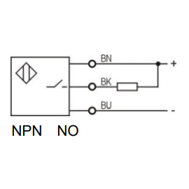 Inductive proximity sensor | 8mm | 18x18x36mm | 10-30VDC | NO | NPN | non-flush mount | IP67 2 Inductive proximity sensor | 8mm | 18x18x36mm | 10-30VDC | NO | NPN | non-flush mount | IP67 2