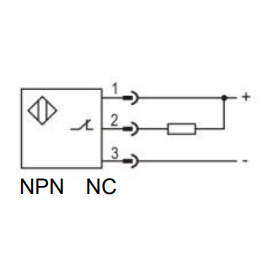 Inductive proximity sensor | 4mm | M12 | 10-30VDC | NC | NPN | non-flush mount | IP67 2 Inductive proximity sensor | 4mm | M12 | 10-30VDC | NC | NPN | non-flush mount | IP67 2