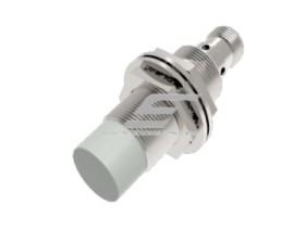 Induktyvinis artumo jutiklis | 12mm | M18 | 10-30VDC | NC | PNP | paviršinis | M12 | nikelio-vario korpusas | IP68 Induktyvinis artumo jutiklis | 12mm | M18 | 10-30VDC | NC | PNP | paviršinis | M12 | nikelio-vario korpusas | IP68