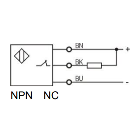 Inductive proximity sensor | 1,5mm | 6,5x40mm | 10-30VDC | NC | NPN | flush mount | IP67 2 Inductive proximity sensor | 1,5mm | 6,5x40mm | 10-30VDC | NC | NPN | flush mount | IP67 2
