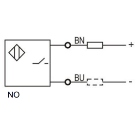 Induktīvais tuvuma sensors | 20mm | 40x40x53mm | 10-30VDC | NO | neiegrimstoša montāžā | IP67 2 Induktīvais tuvuma sensors | 20mm | 40x40x53mm | 10-30VDC | NO | neiegrimstoša montāžā | IP67 2